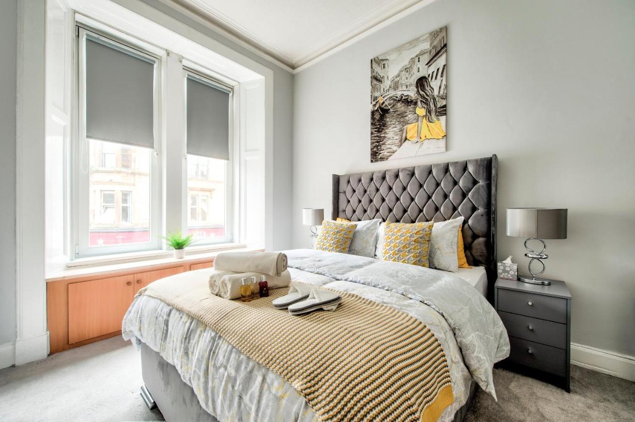Apartmán Pass The Keys Stylish 2 Bed In Heart Of West End Glasgow Exteriér fotografie