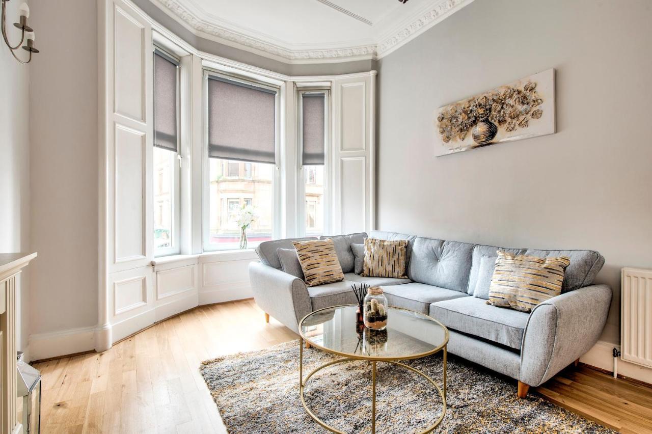 Apartmán Pass The Keys Stylish 2 Bed In Heart Of West End Glasgow Exteriér fotografie