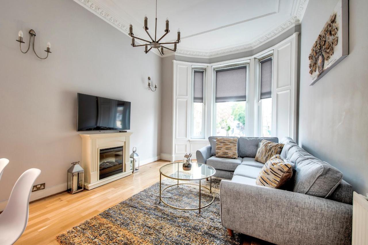Apartmán Pass The Keys Stylish 2 Bed In Heart Of West End Glasgow Exteriér fotografie