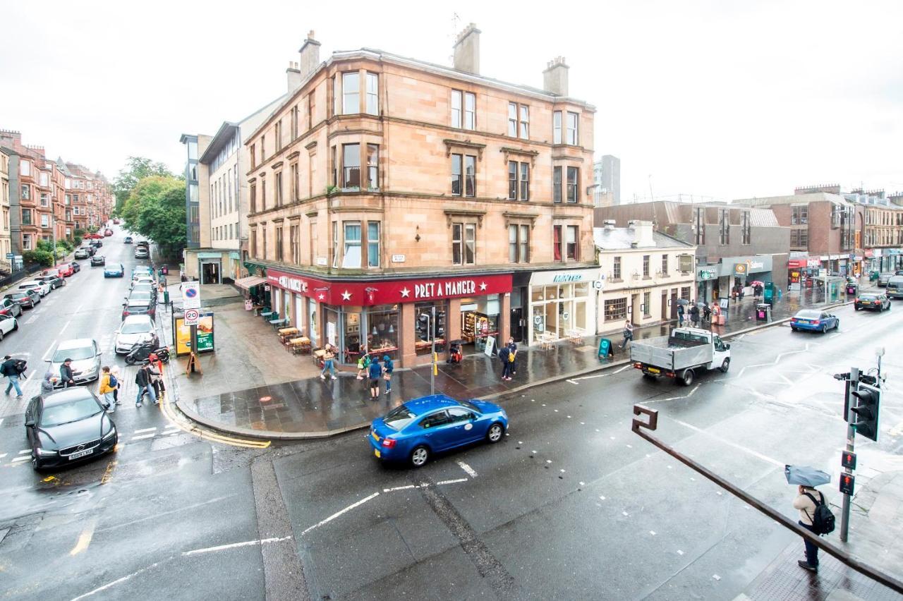 Apartmán Pass The Keys Stylish 2 Bed In Heart Of West End Glasgow Exteriér fotografie