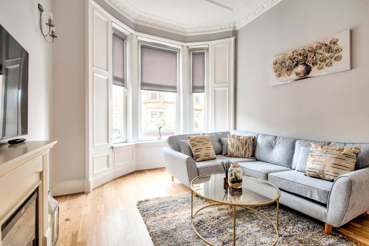 Apartmán Pass The Keys Stylish 2 Bed In Heart Of West End Glasgow Exteriér fotografie