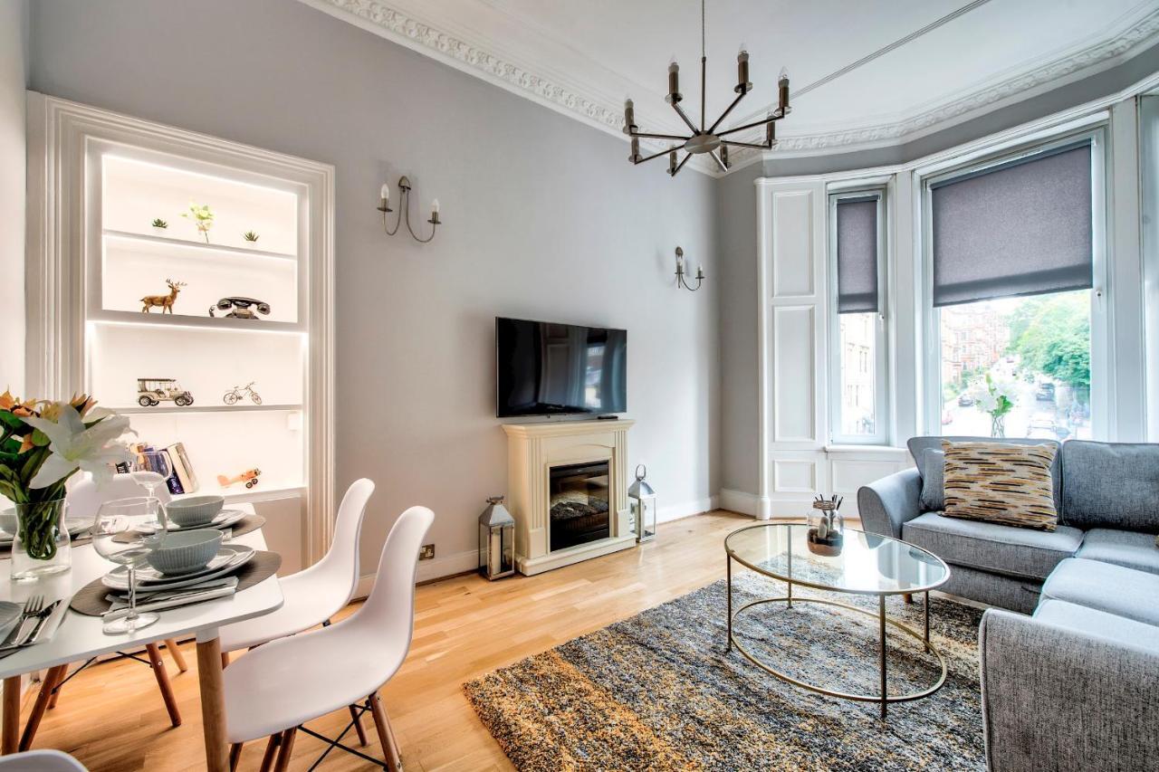 Apartmán Pass The Keys Stylish 2 Bed In Heart Of West End Glasgow Exteriér fotografie